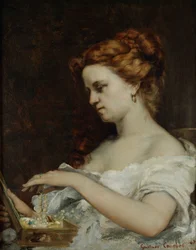 Une femme avec des bijoux, 1867