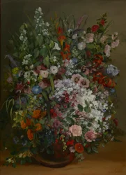 Bouquet de Fleurs dans un Vase