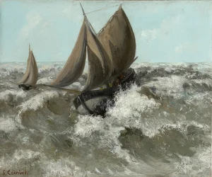 Le Voilier. Vers 1869