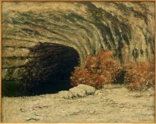 La source de la Loue, hiver