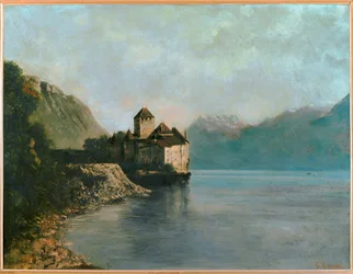 Le Chateau de Chillon - Chillon Castle (canvas)