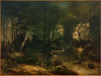 Le Ruisseau du Puits-Noir, vallée de la Loue