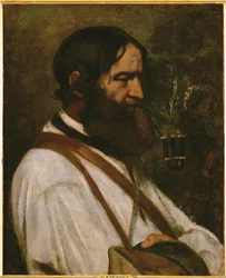 Le chasseur Marechal (painting on canvas)
