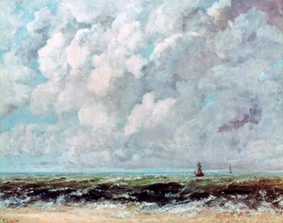 Paysage marin, vers 1840-1877