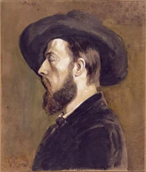 Portrait de Johan Barthold Jongkind 1819-1891