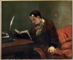 Portrait du poète Charles Baudelaire