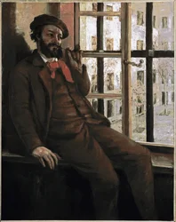 Autoportrait à la prison Sainte-Pélagie. L
