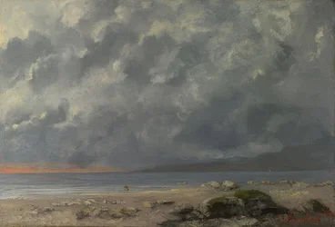 Scène de plage