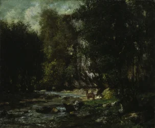Le ruisseau des Puits-Noir, vers 1855