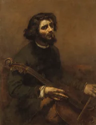 Le Violoncelliste (autoportrait), 1847