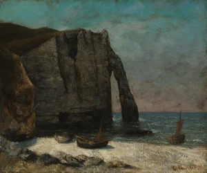 La Falaise à Étretat, après 1872