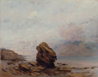 Le Rocher isolé, vers 1862