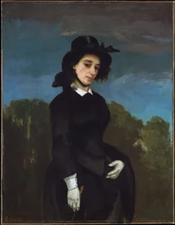 Femme en costume d