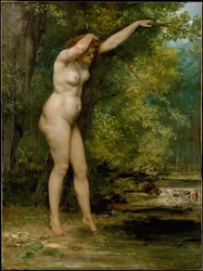 Jeune baigneuse