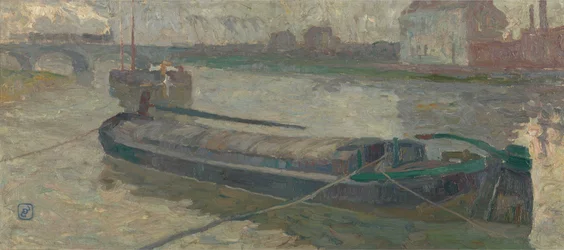 Vue du Stropbrug à Gand