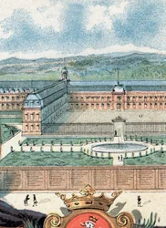 Vue de la Maison Royale de Saint-Cyr, Yvelines