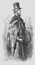 Un voyageur en bateau de Greenwich, 1872
