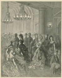 Divertissement du soir à Mansion House, Londres