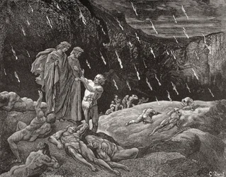 Gravure de Gustave Doré 1832-1883 artiste et illustrateur français pour l
