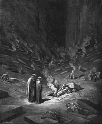 Hérésiarques, illustration de « La Divine Comédie » (L