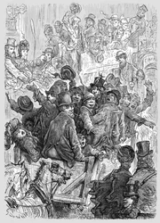 Retour des courses de Hampton Court, 1872