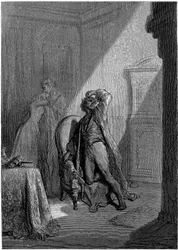 Illustration par Gustave Doré (1832-1883) pour la nouvelle d