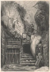 Rue de la Vieille-Lanterne [Le suicide de Gérard de Nerval]