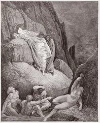 La Divine Comédie (La Divina Commedia, La Divine Comédie), Enfer, Chant 18 : Virgile montre à Dante l