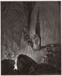 La Divine Comédie, Enfer, Chant 26 : Les esprits flamboyants d