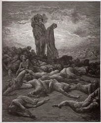 La Divine Comédie, Purgatoire, Chant 20 : Les âmes des avares - par Dante Alighieri (1265-1321) - Illustration de Gustave Doré (1832-1883)