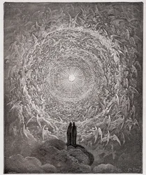 La Divine Comédie, Paradis, Chant 31 : La foule sainte forme une rose dans l