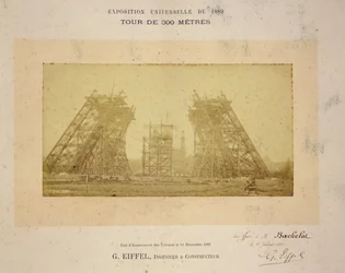 Construction de la tour Eiffel
