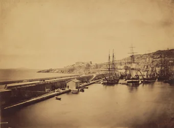 [Navires au port, Sète]