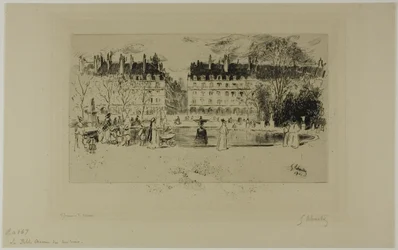 Petit étang aux Tuileries