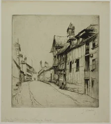 La Petite Rue du Cloître, Troyes