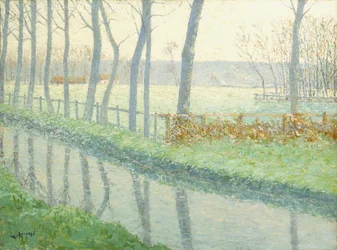 Le Sausseron, Nesles-la-Vallée, vers 1891