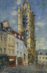 Le clocher de Saint, 1925