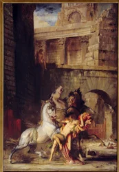 Diomède dévoré par ses chevaux