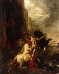 Diomède dévoré par ses chevaux, vers 1865-1870
