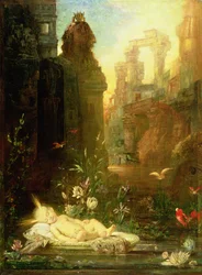 Le jeune Moïse, vers 1876-78
