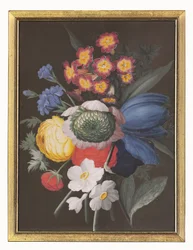 Nature morte de bouquet floral