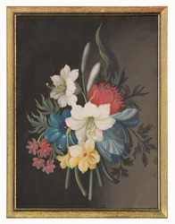 Nature morte de bouquet floral