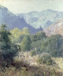 Vue des montagnes de San Gabriel