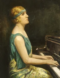 Marie Novello (huile sur toile)