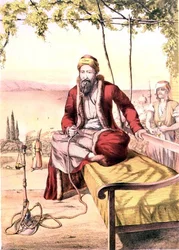 Un marchand juif, gravé par Charles Parsons