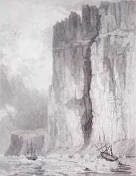 Situation des Navires H.M. Hecla & Fury, 1er août 1825, de 