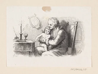Illustration pour "Le garçon désobéissant" dans H.C. Andersen, "Contes et histoires", Tome 1