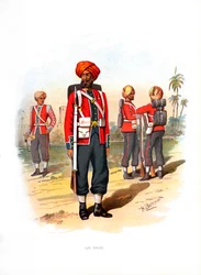 15e Sikhs, vers 1890