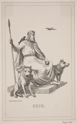 Odin. Illustration de l