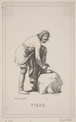 Vidar. Illustration de l